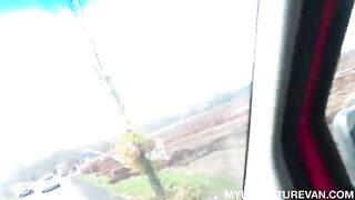 The guy had the best sex in his life in the car with a sexy girl