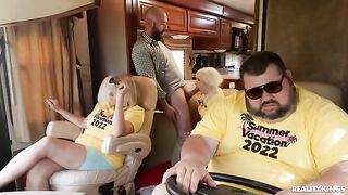 The girl hitchhiked and a man took her to his house