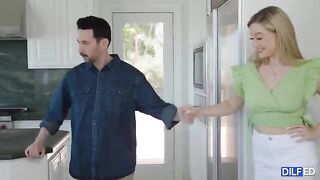 Daddy fucks a sorority slut in an intimate encounter