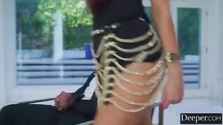 Security guard catches a woman with a big ass, fucking in a risky spot