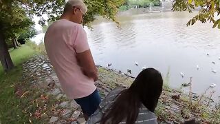 Duck feeding with beaver and creampie for cute Serina Gomez – Part 1