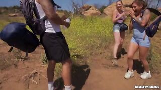 Sex on the hike, an outdoor sexual experience