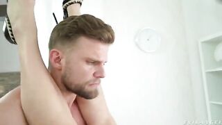 MILF in anal sex until she squirts, hard anal action