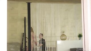 A couple has a threesome with another girl