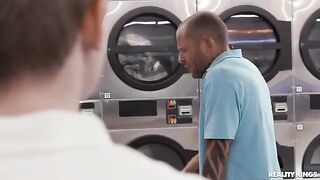 Doing the laundry is not as interesting as a neighbor's body
