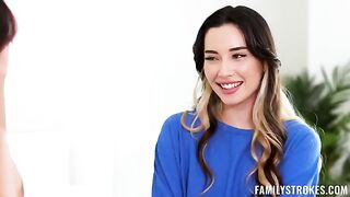 Cheating Teens In Hot FFM Threesome - Million Dollar Mouth