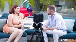 Busty pornstar Natasha Nice gets her asshole gapped hard