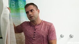 A girl is mending a broken heart, she’s horny and fucks her stepmom