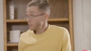 Two mature women are eager to get fucked by a young man