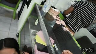I did dirty laundry in public and a guy started fucking me