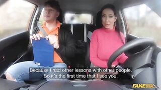 He gave me a driving license in a special way