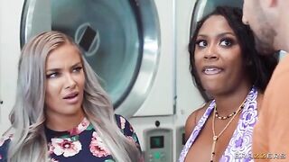 Girl from laundry room part 3 - a steamy encounter during chores