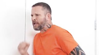 It seems the dude got a strategic supply of dopamines, full of cum
