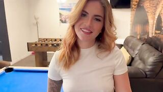 A bet lost, and then the cheating redhead by the pool