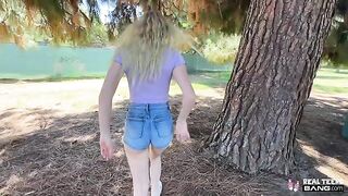 Enter me gently! - a hot girl with small tits