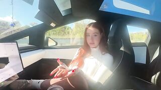 In cybertruck, I'm gonna give you an exclusive homemade show