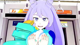 Deku x Nejire Hado 3D Hentai from My Hero Academia