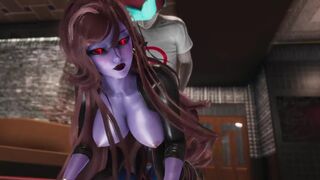 The boyfriend of a girl cheats on her with her busty mom in this steamy FNF mod
