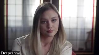 A gorgeous woman, Amber Moore, is drawn to a man in uniform for a passionate encounter