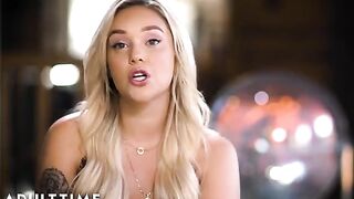 Straight Kali Roses forced to fuck with a girl because of lack of money