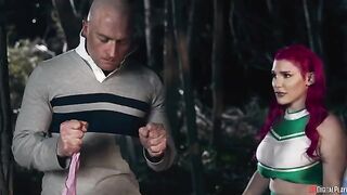 Bunch of wet pussies gets fucked in the outdoor recreation area