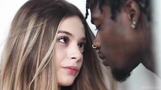 The orgasm goes to the heart of the young beauty