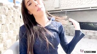 Her mouth has created a real miracle, a stunning first-person view!