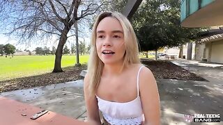 The girl would do anything to satisfy her boyfriend