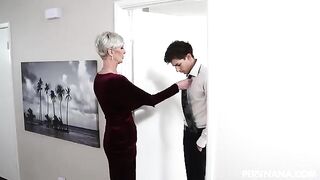 It seems the mother-in-law wants to join in on the action too