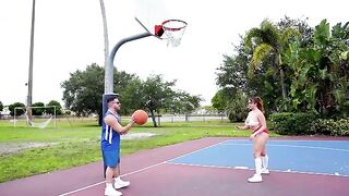 Sex can be a good sport, especially with impressive assets involved