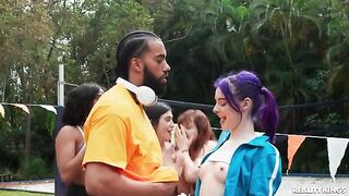 Sex in the fresh air is a real passion