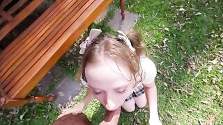 We have reached the limits of anal sex while fucking outdoors