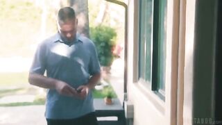 A cute girl sits on a guy’s face and he sucks her pussy