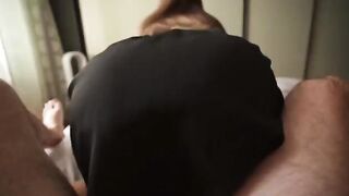 She caught me jerking off to her panties and offered me sex, a steamy step-fantasy scenario that plays out in stunning HD with all the right angles on that perfect pink pussy