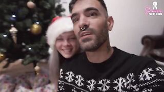The best way to spend Christmas with a hot teen