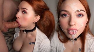 The guy quickly fucked a girl with his skillful tongue