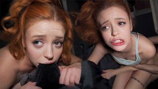 Redhead amateur gets her pussy destroyed in intense session