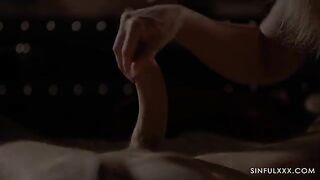 A hot blowjob session with an amazing view of the action