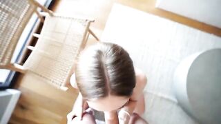 You can look at it forever! - Beautiful girl in rough POV action