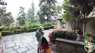 An Iranian girl checked out the historic sites and got intimate