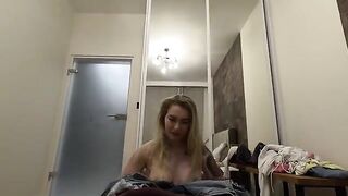 A young girl invites a friend over to her place