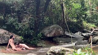 You can get laid while camping in the wilderness, not just at home