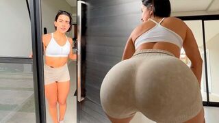That ass is made for hard fucking! - Bailando con repartidor
