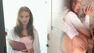 A hot girl got wet and wild with a stranger in a steamy encounter