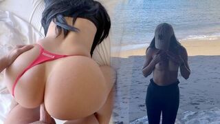You don't have to look at her face, but at that ass