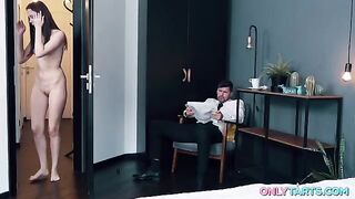He has it! And the girls are fighting for him!