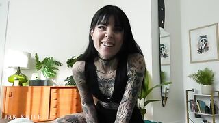 The best commercial for a vibrator ever with a hot tattooed girl