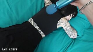 The best commercial for a vibrator ever with a hot tattooed girl