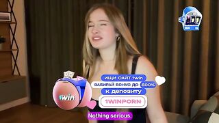 The guy shows his cock to the girl and offers her sex
