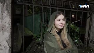 I caught a thief, he got a rough encounter with my big tits